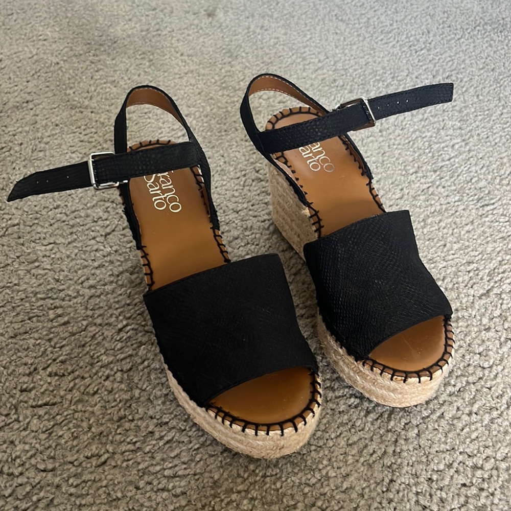 franco sarto sandals size 6 womens
